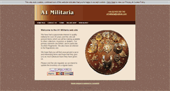 Desktop Screenshot of a1militaria.com